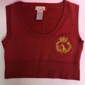 Baby Phat Crop Top Vest